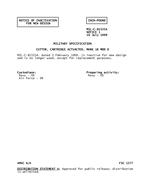 MIL MIL-C-81535A Notice 1 - Inactivation