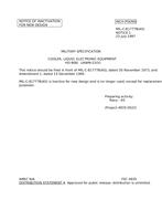 MIL MIL-C-81777B Notice 1 - Inactivation