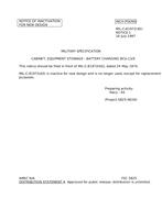 MIL MIL-C-81972 Notice 1 - Inactivation