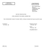 MIL MIL-C-83242 Notice 3 – Reactivation MIL MIL-C-83242 Notice 3 - Reactivation