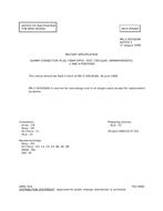 MIL MIL-C-83526/9A Notice 1 – Inactivation MIL MIL-C-83526/9A Notice 1 - Inactivation