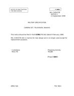 MIL MIL-C-85437B Notice 1 - Inactivation