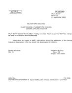 MIL MIL-C-85449 Notice 1 – Cancellation MIL MIL-C-85449 Notice 1 - Cancellation