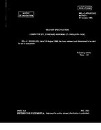 MIL MIL-C-85518/1 Notice 1 - Validation 1