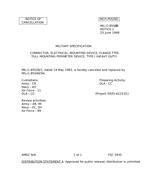 MIL MIL-C-85528/1 Notice 1 - Cancellation