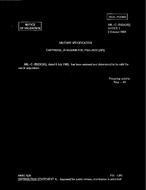 MIL MIL-C-85624 Notice 1 - Validation 1