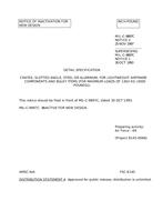 MIL MIL-C-9897C Notice 2 – Inactivation MIL MIL-C-9897C Notice 2 - Inactivation