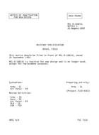 MIL MIL-D-10821G Notice 1 - Inactivation