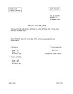MIL MIL-D-40167D Notice 1 – Cancellation MIL MIL-D-40167D Notice 1 - Cancellation