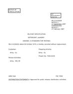 MIL MIL-D-43362B Notice 2 – Cancellation MIL MIL-D-43362B Notice 2 - Cancellation