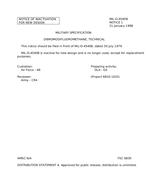 MIL MIL-D-4540B Notice 1 - Inactivation