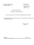 MIL MIL-D-45482B Notice 1 - Inactivation
