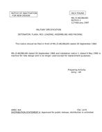 MIL MIL-D-46286 Notice 2 - Inactivation