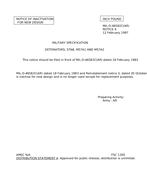 MIL MIL-D-46582C Notice 4 - Inactivation