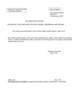 MIL MIL-D-48111A Notice 2 – Inactivation MIL MIL-D-48111A Notice 2 - Inactivation