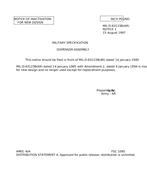 MIL MIL-D-63123B Notice 1 - Inactivation