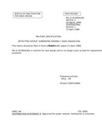 MIL MIL-D-81465A Notice 2 - Inactivation