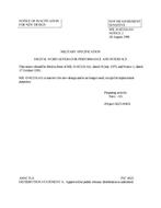 MIL MIL-D-85331 Notice 2 - Inactivation