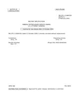 MIL MIL-DTL-11589/538 Notice 1 - Cancellation