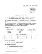 MIL MIL-DTL-2/15D MIL MIL-DTL-2/15D