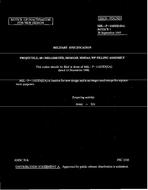 MIL MIL-P-11633D Notice 1 – Inactivation MIL MIL-P-11633D Notice 1 - Inactivation