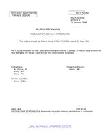 MIL MIL-P-20293A Notice 2 - Inactivation