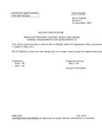 MIL MIL-P-25062B Notice 1 - Inactivation