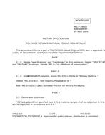 MIL MIL-P-29609 Amendment 1