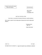MIL MIL-P-44461 Notice 1 – Inactivation MIL MIL-P-44461 Notice 1 - Inactivation