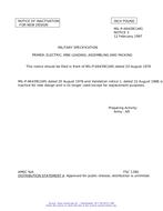 MIL MIL-P-46439C Notice 2 - Inactivation