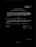 MIL MIL-P-46463C Amendment 1