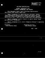 MIL MIL-P-46499 Amendment 1