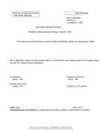 MIL MIL-P-46544A Notice 1 - Inactivation