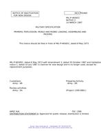 MIL MIL-P-46565C Notice 2 – Inactivation MIL MIL-P-46565C Notice 2 - Inactivation