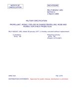 MIL MIL-P-48181C Notice 1 – Cancellation MIL MIL-P-48181C Notice 1 - Cancellation