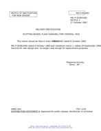 MIL MIL-P-50363 Notice 2 - Inactivation