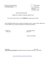 MIL MIL-P-50979B Notice 2 - Inactivation