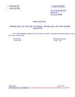 MIL MIL-P-60318B Notice 1 – Validation MIL MIL-P-60318B Notice 1 - Validation