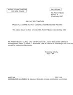 MIL MIL-P-60377B Notice 3 - Inactivation