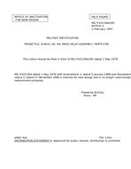 MIL MIL-P-63139A Notice 3 - Inactivation