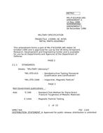 MIL MIL-P-63245B Amendment 3 MIL MIL-P-63245B Amendment 3