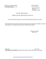 MIL MIL-P-63312 Notice 1 - Inactivation