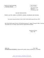 MIL MIL-P-63313 Notice 1 - Inactivation