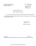 MIL MIL-P-63334 Notice 1 - Inactivation