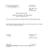 MIL MIL-P-70533 Notice 1 - Inactivation