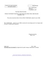 MIL MIL-P-70697A Notice 1 - Inactivation
