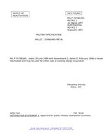 MIL MIL-P-70786 Notice 2 - Reactivation