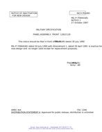 MIL MIL-P-70944 Notice 1 - Inactivation