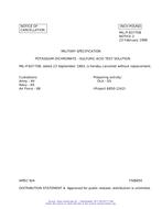 MIL MIL-P-83770B Notice 2 - Cancellation