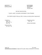 MIL MIL-P-8587B Notice 1 - Cancellation